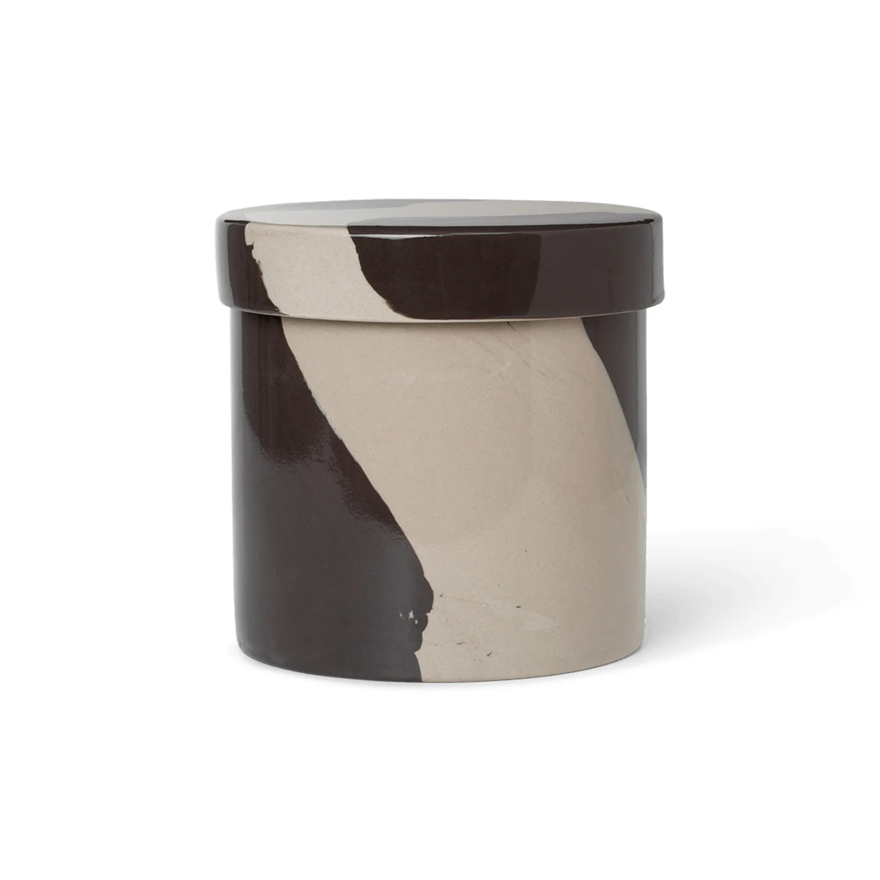 Inlay säilytysrasia Ø14,5 cm, Sand-brown Ferm Living