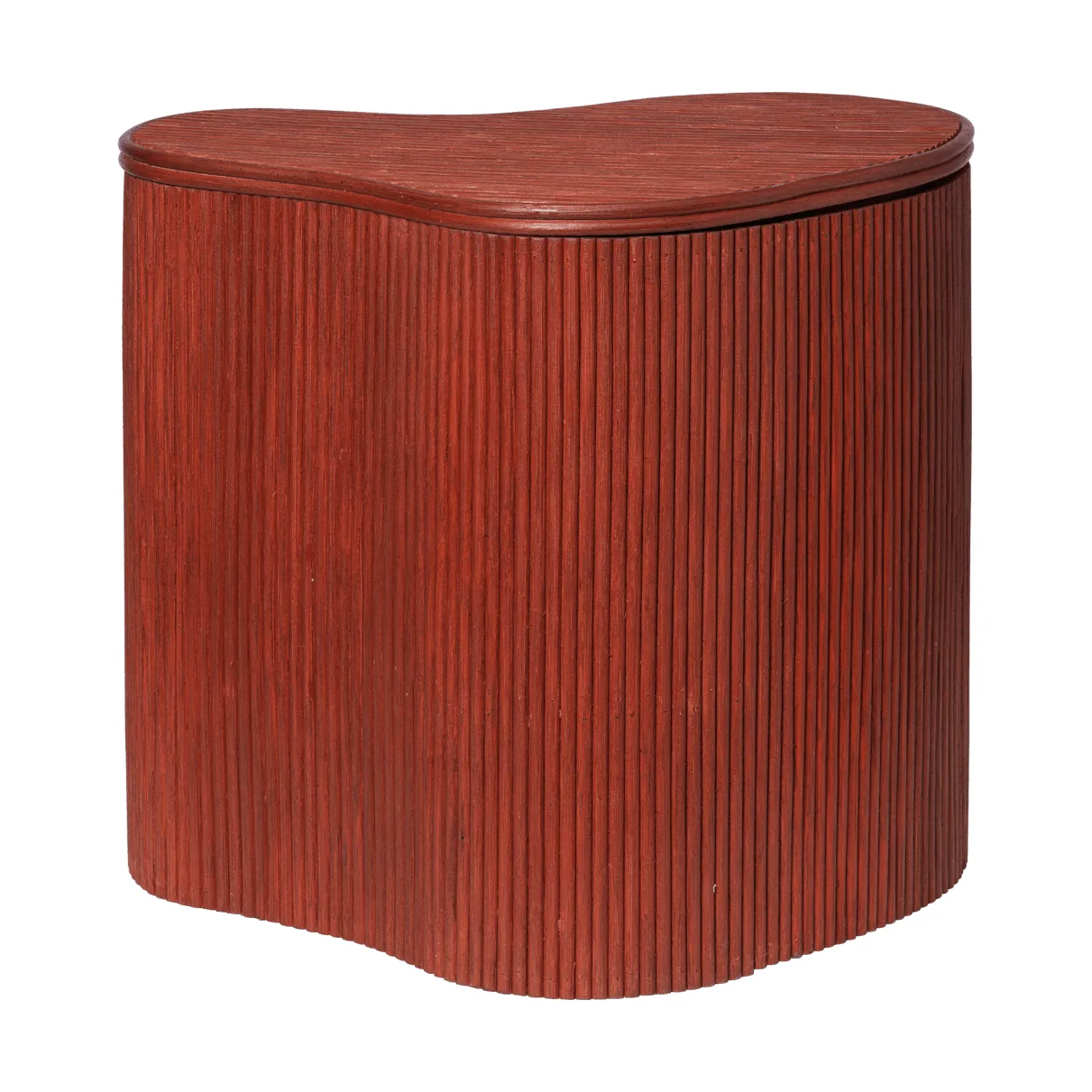 Isola sivupöytä säilytystilalla, Oxide red Ferm Living