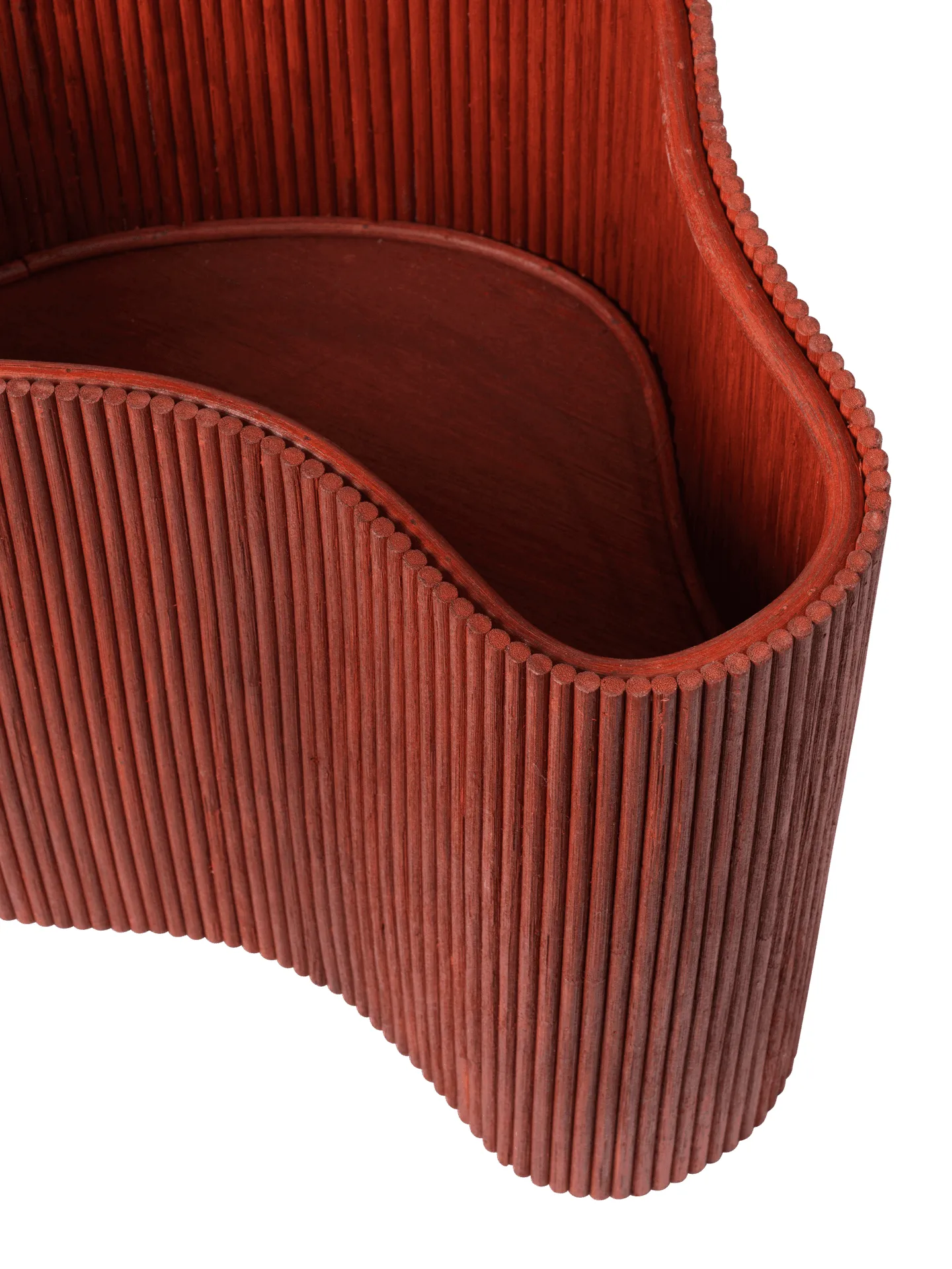Isola sivupöytä säilytystilalla, Oxide red Ferm Living