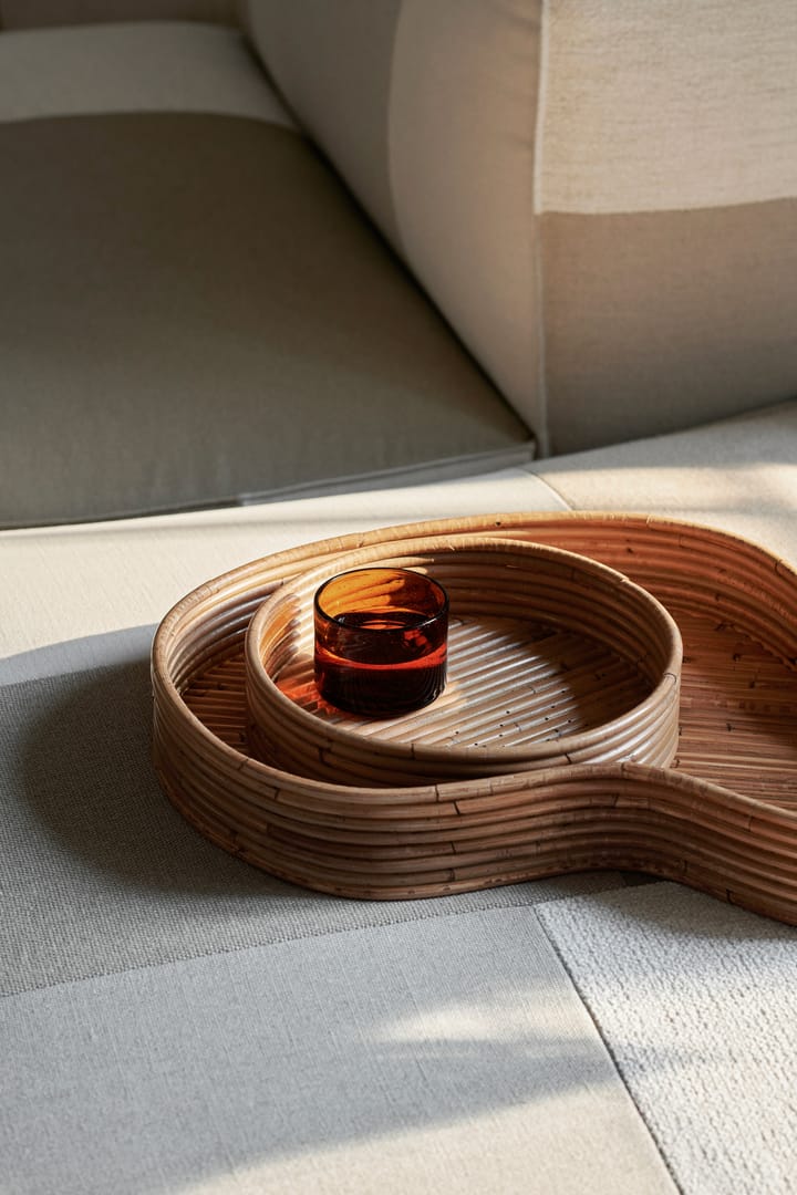 Isola tarjotin 2 osaa, Natural Stained Ferm Living