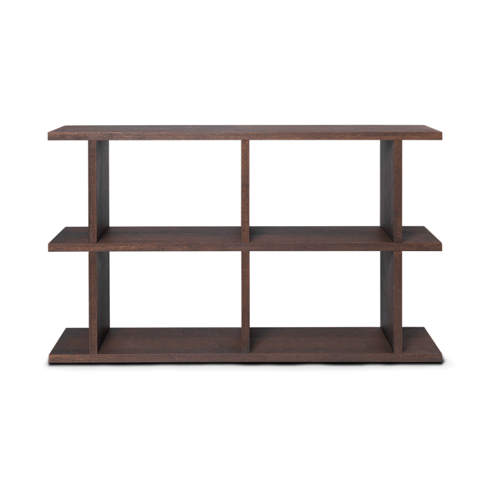 Kona kirjahylly 2x2 - Dark stained - Ferm Living