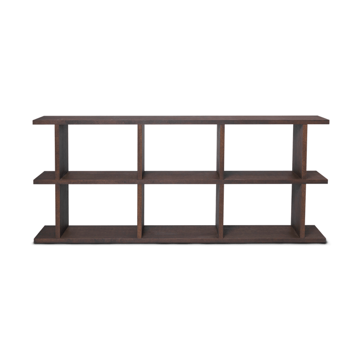Kona kirjahylly 3x2 - Dark stained - Ferm Living