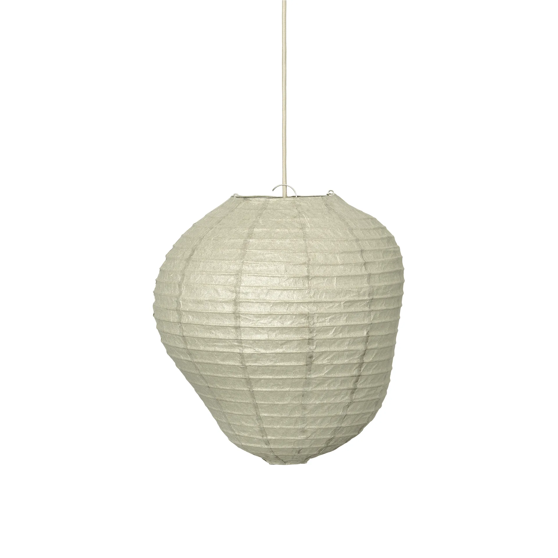 Kurbis lampunvarjostin, 40 cm, Dark sage Ferm Living