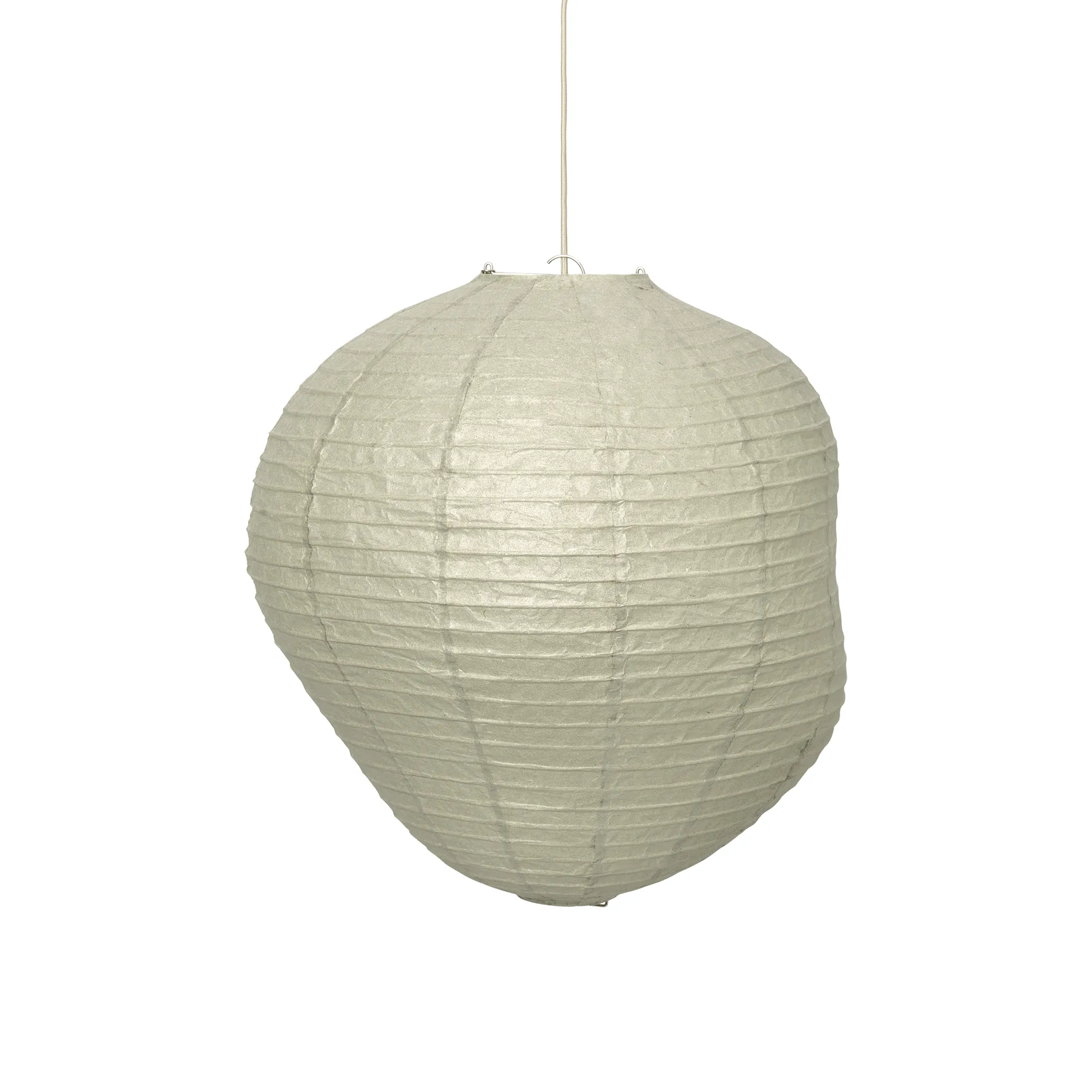 Kurbis lampunvarjostin, 60 cm, Dark sage Ferm Living