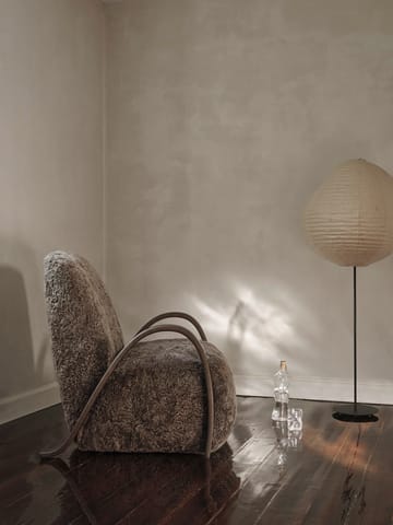 Kurbis lattiavalaisin high - Natural-black - Ferm Living