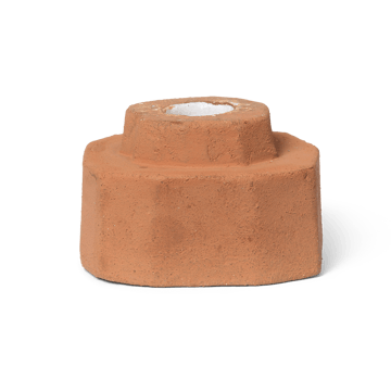Kurinu kynttilänjalka - Terracotta - Ferm Living