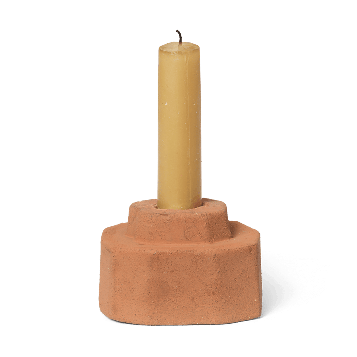 Kurinu kynttilänjalka, Terracotta Ferm Living