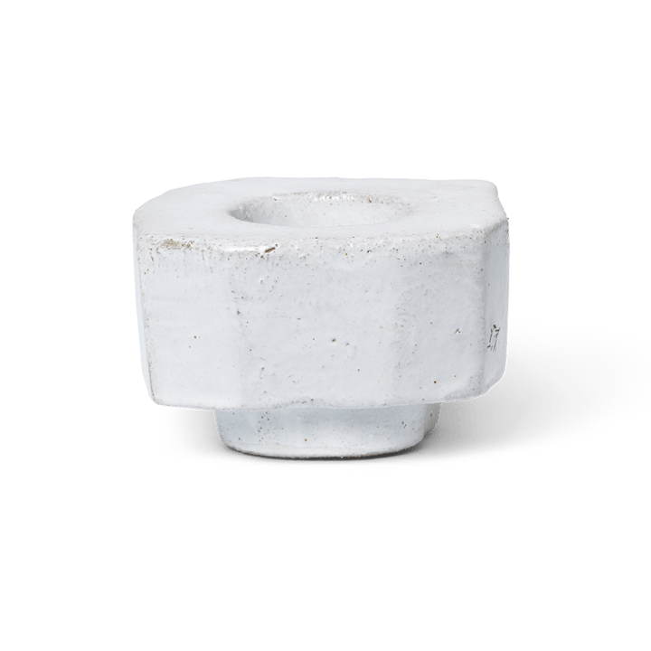 Kurinu kynttilänjalka - White - Ferm Living