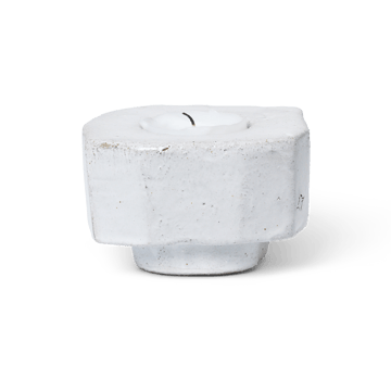 Kurinu kynttilänjalka - White - Ferm Living