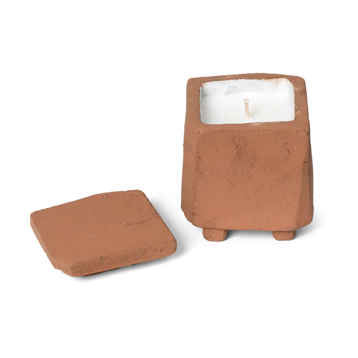 Ferm Living Kurinu tuoksukynttilät 40 h Terracotta