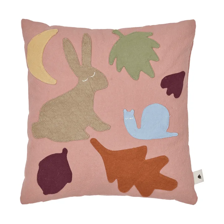 Lunden tyyny - Rose-multi, 30x30 cm - Ferm Living
