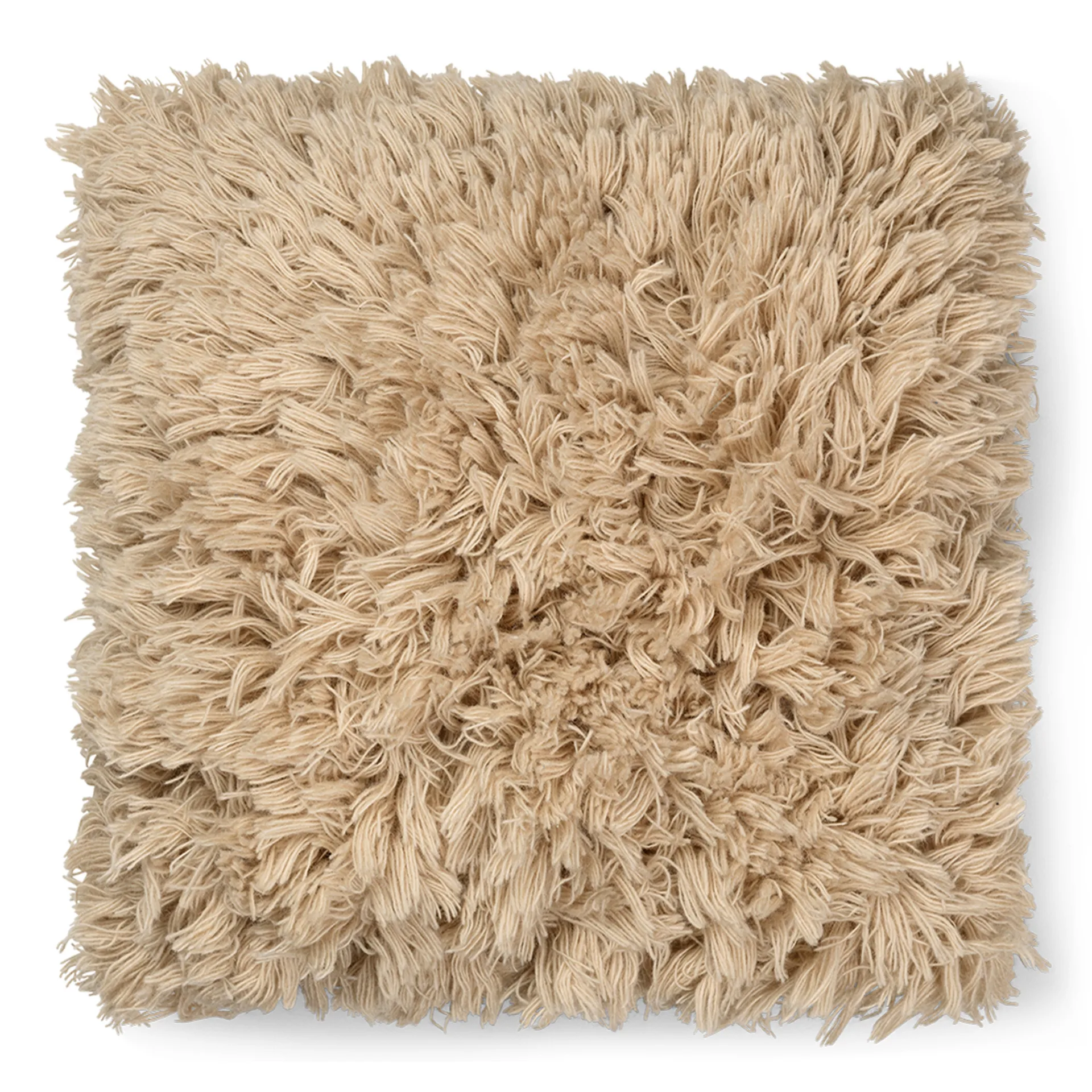 Meadow High Pile tyyny 50x50 cm, Light Sand Ferm Living