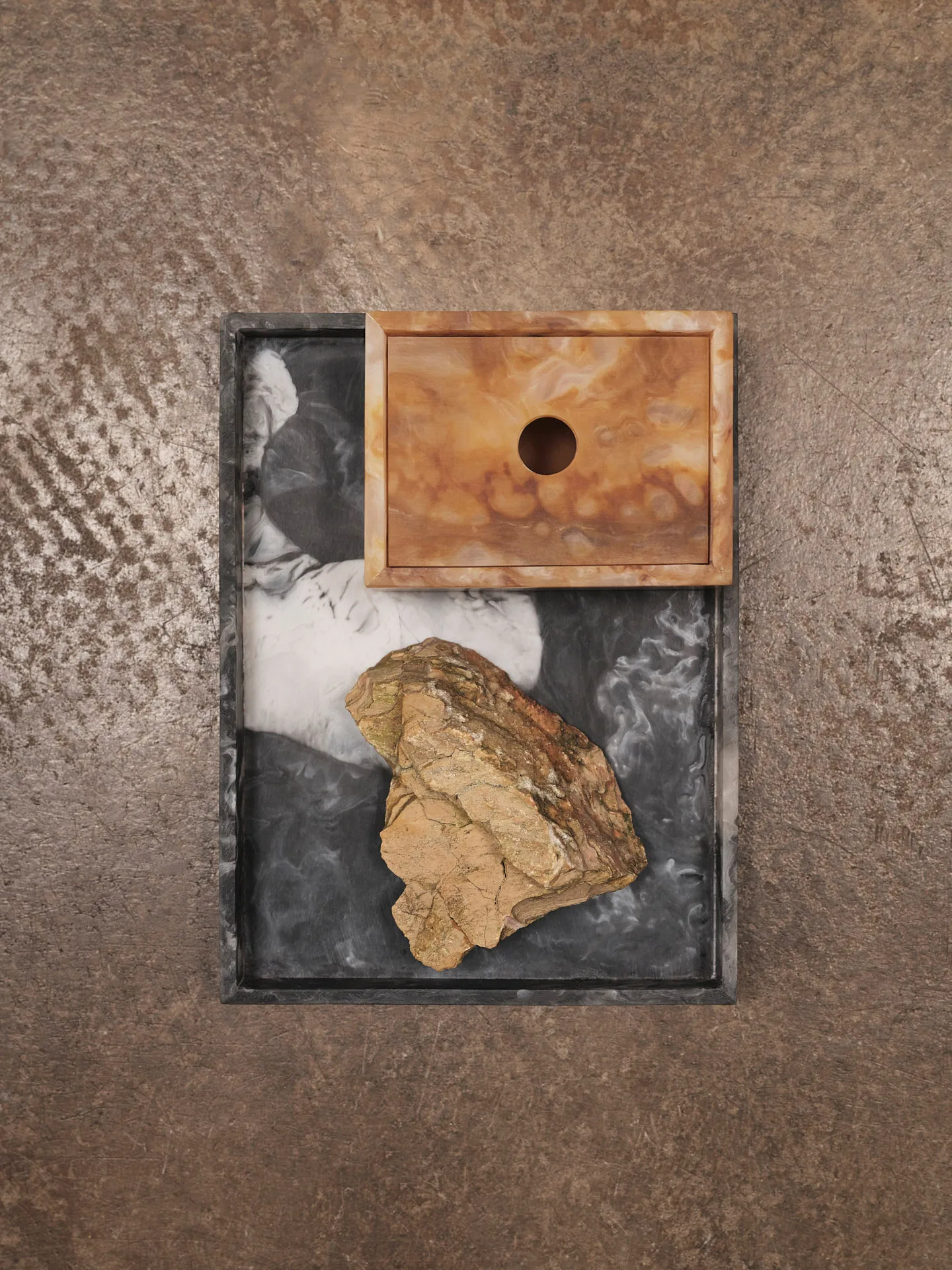 Mist säilytyslaatikko 7,5x10 cm, Sugar kelp Ferm Living