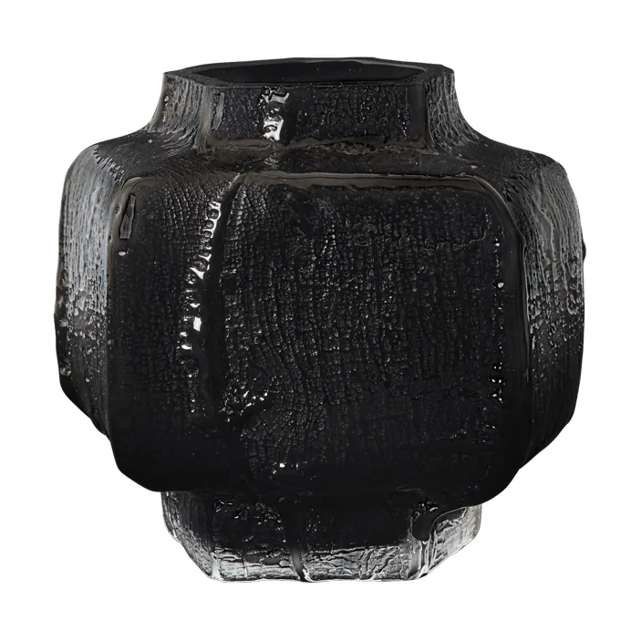 Mokuri maljakko, Black, 15 cm Ferm Living
