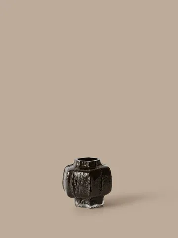 Mokuri maljakko - Black, 15 cm - Ferm Living