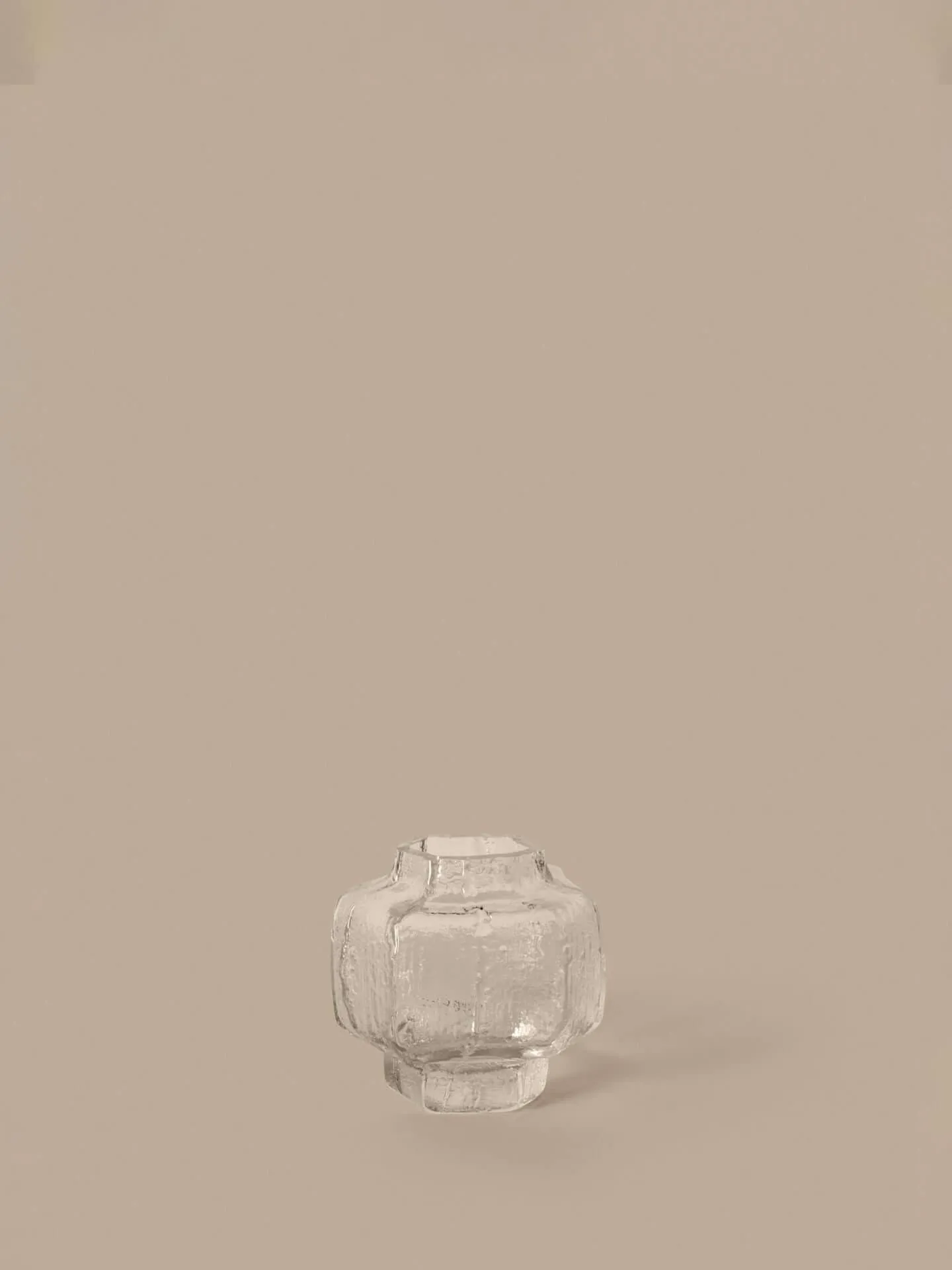 Mokuri maljakko, Kirkas, 30 cm Ferm Living