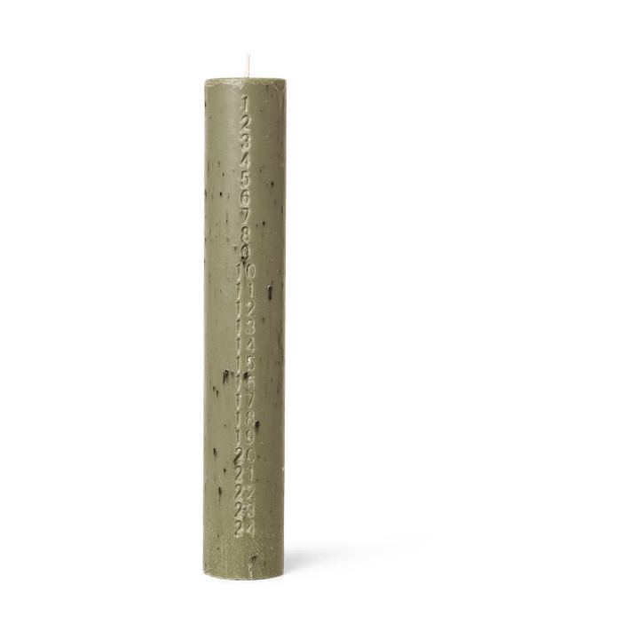 Mura kalenterikynttilä - Artichoke green - Ferm Living