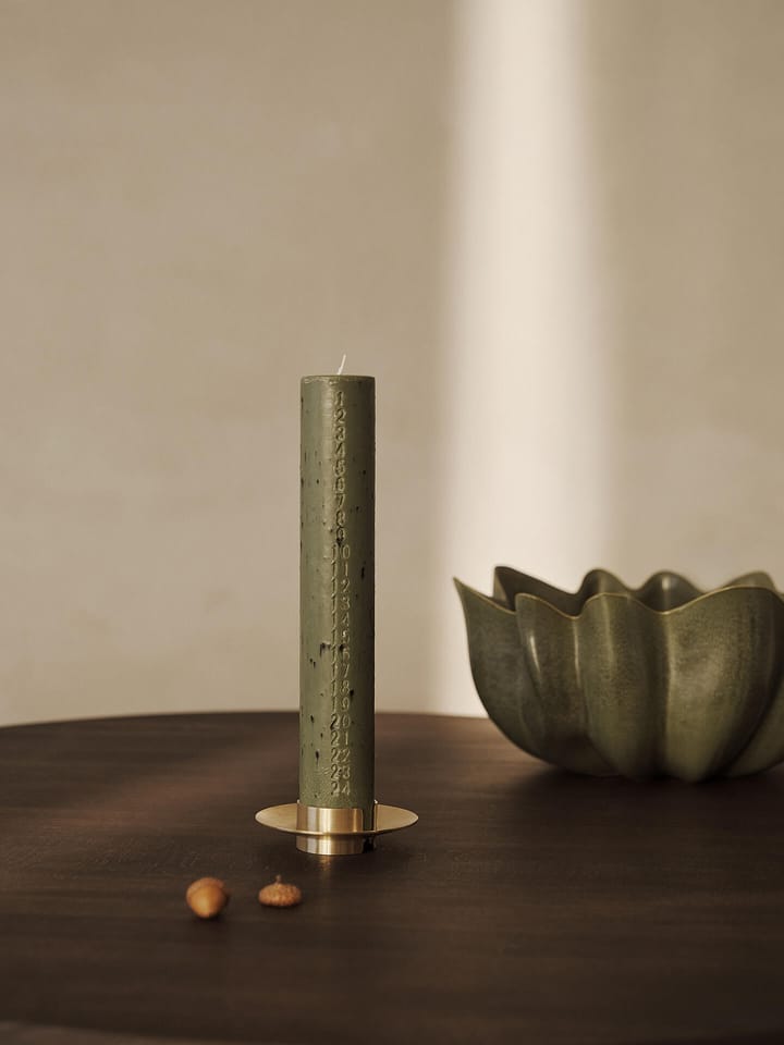 Mura kalenterikynttilä, Artichoke green Ferm Living