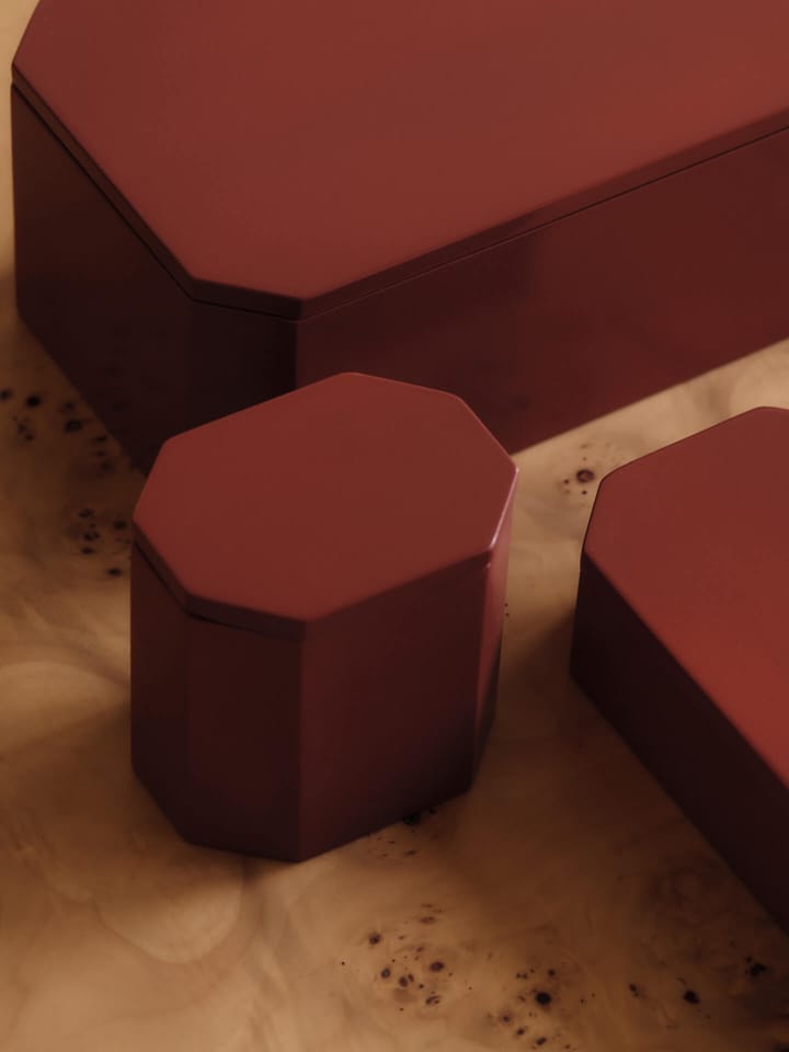 Nova säilytyslaatikko 10x20 cm, Picante Red Ferm Living