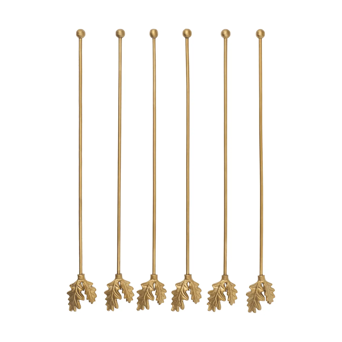 Oak Leaf juomapillit 6-pack, Messinki Ferm Living