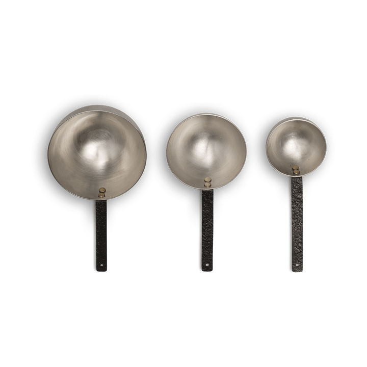 Obra Measuring Spoons mittasetti 3 osaa, Stainless Steel ferm LIVING