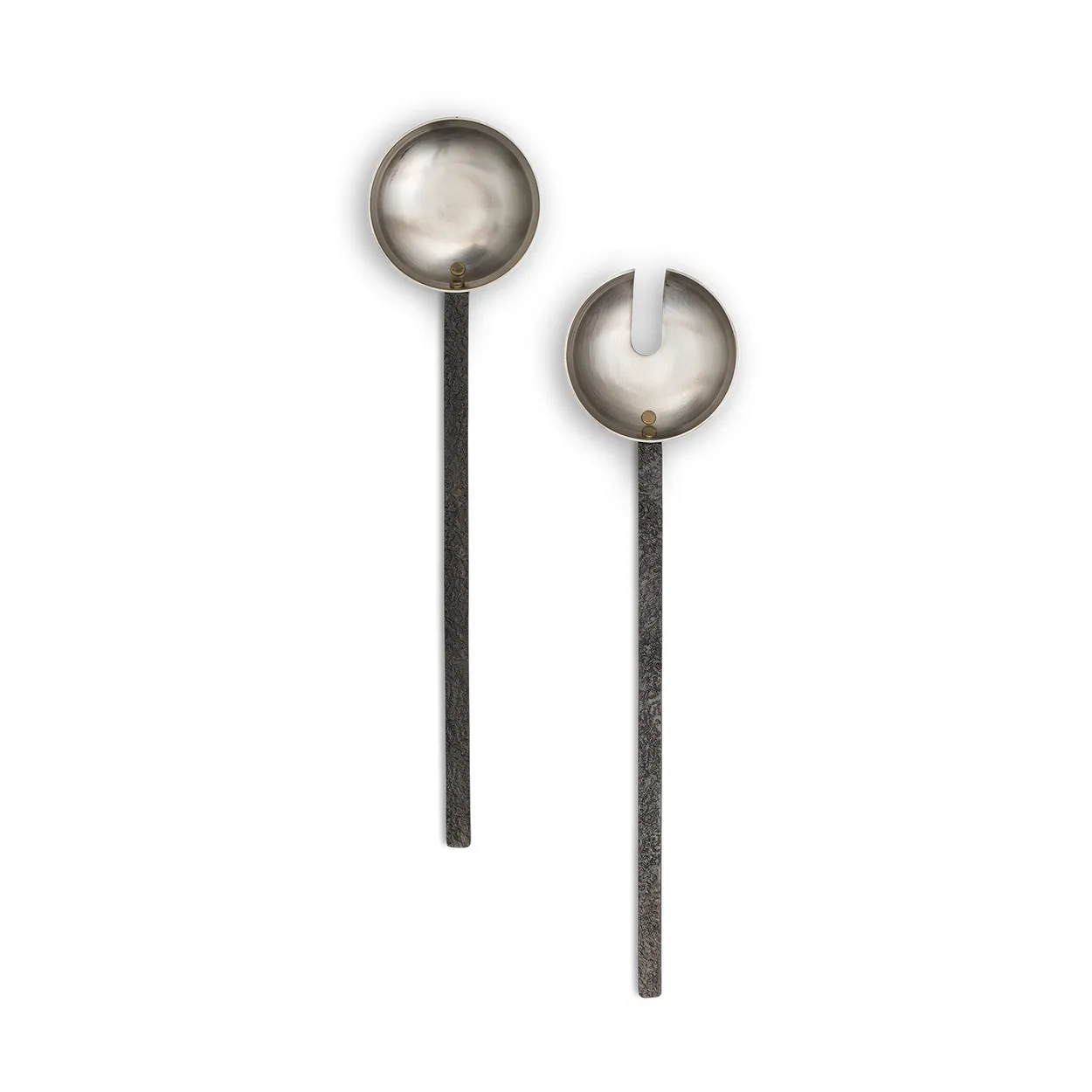 Ferm Living Obra salaattiottimet 2 oosa Stainless Steel