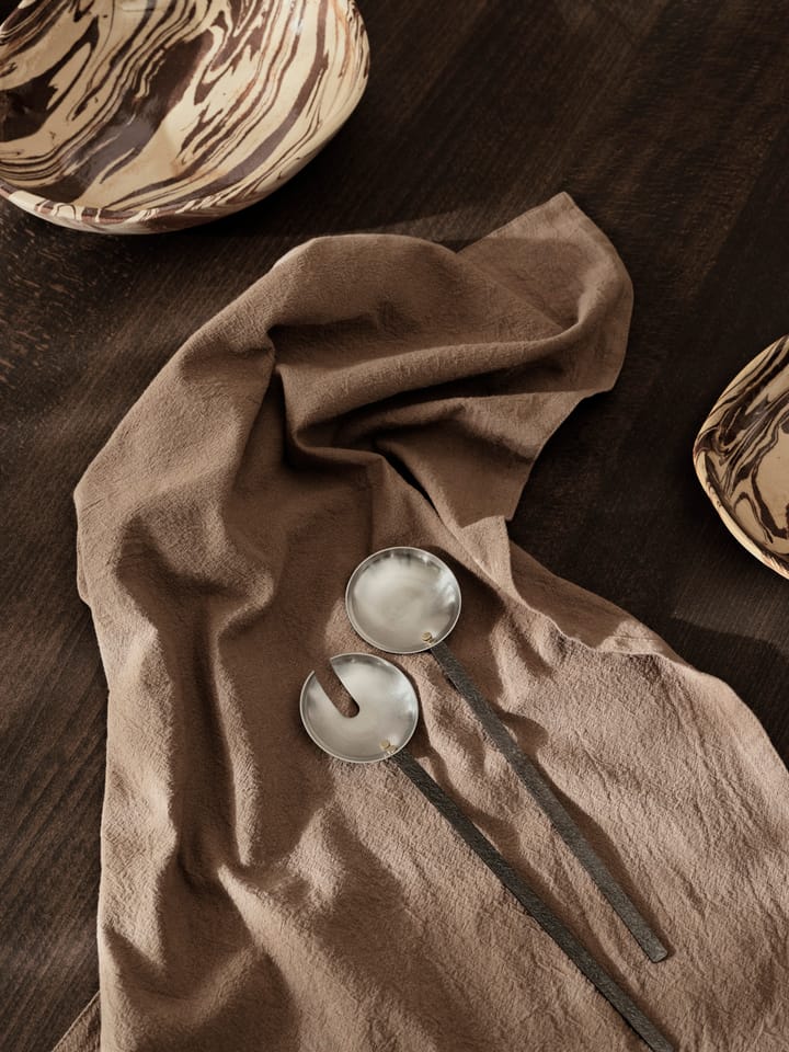 Obra salaattiottimet 2 oosa, Stainless Steel Ferm Living
