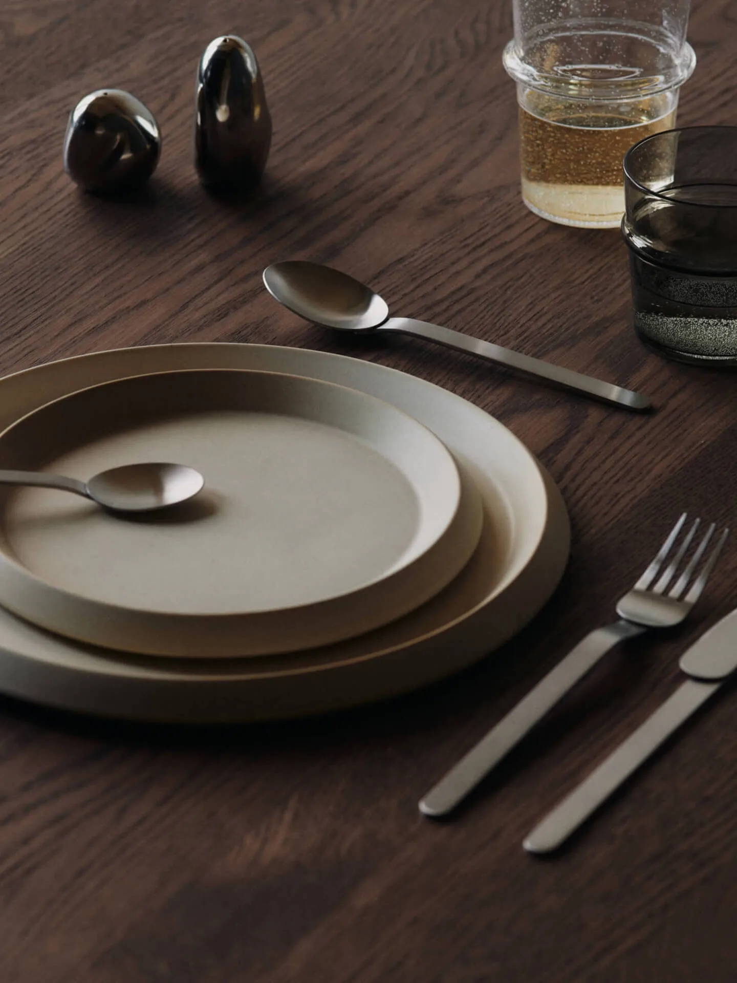 Orevo suola- ja pippurimyllysarja, Kiillotettu ruostumaton teräs Ferm Living