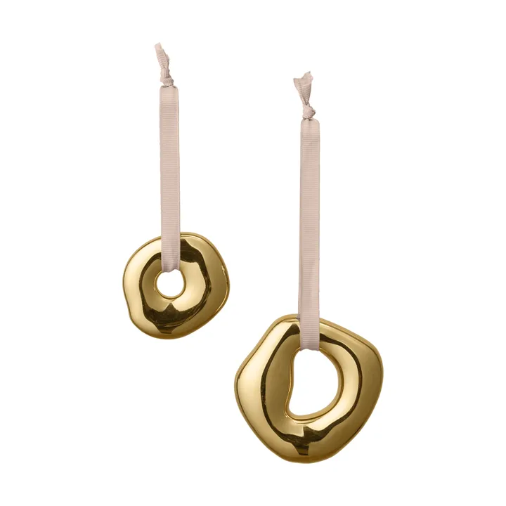Orrith koriste-riipus 2 osaa - messingin viimeistely - Ferm Living