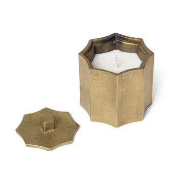 Otte tuoksukynttilät 23 h - Brass finish - Ferm Living