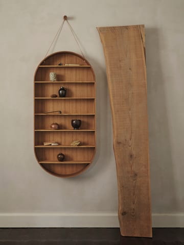 Oval Dorm hylly - Oiled oak - Ferm Living