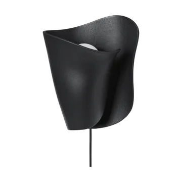 Oyster wall sconce seinälamppu - Black - Ferm Living