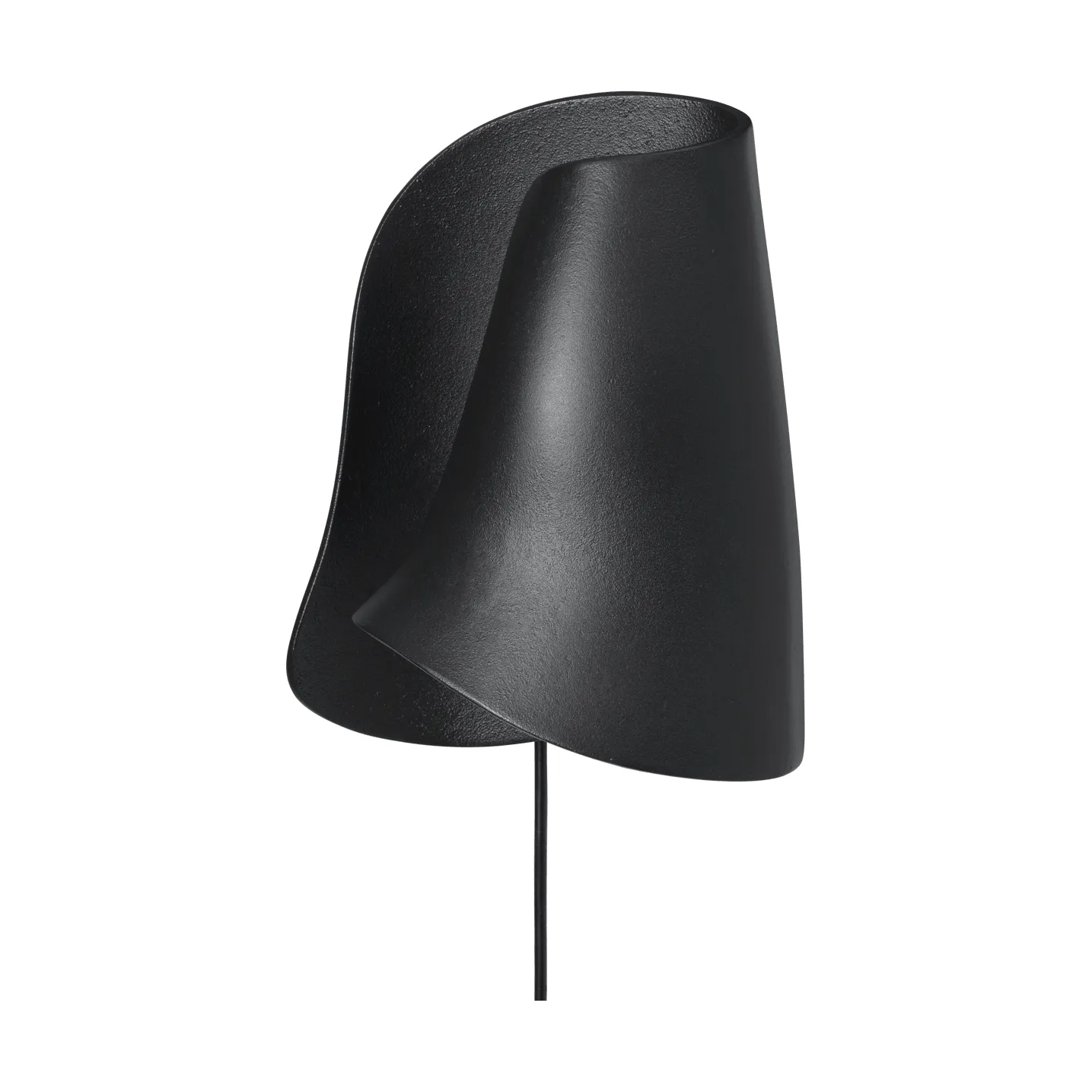 Oyster wall sconce seinälamppu, Black Ferm Living