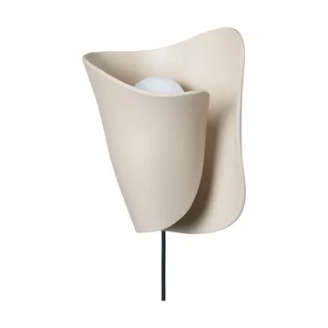 Oyster wall sconce seinälamppu - Light cashmere - Ferm Living
