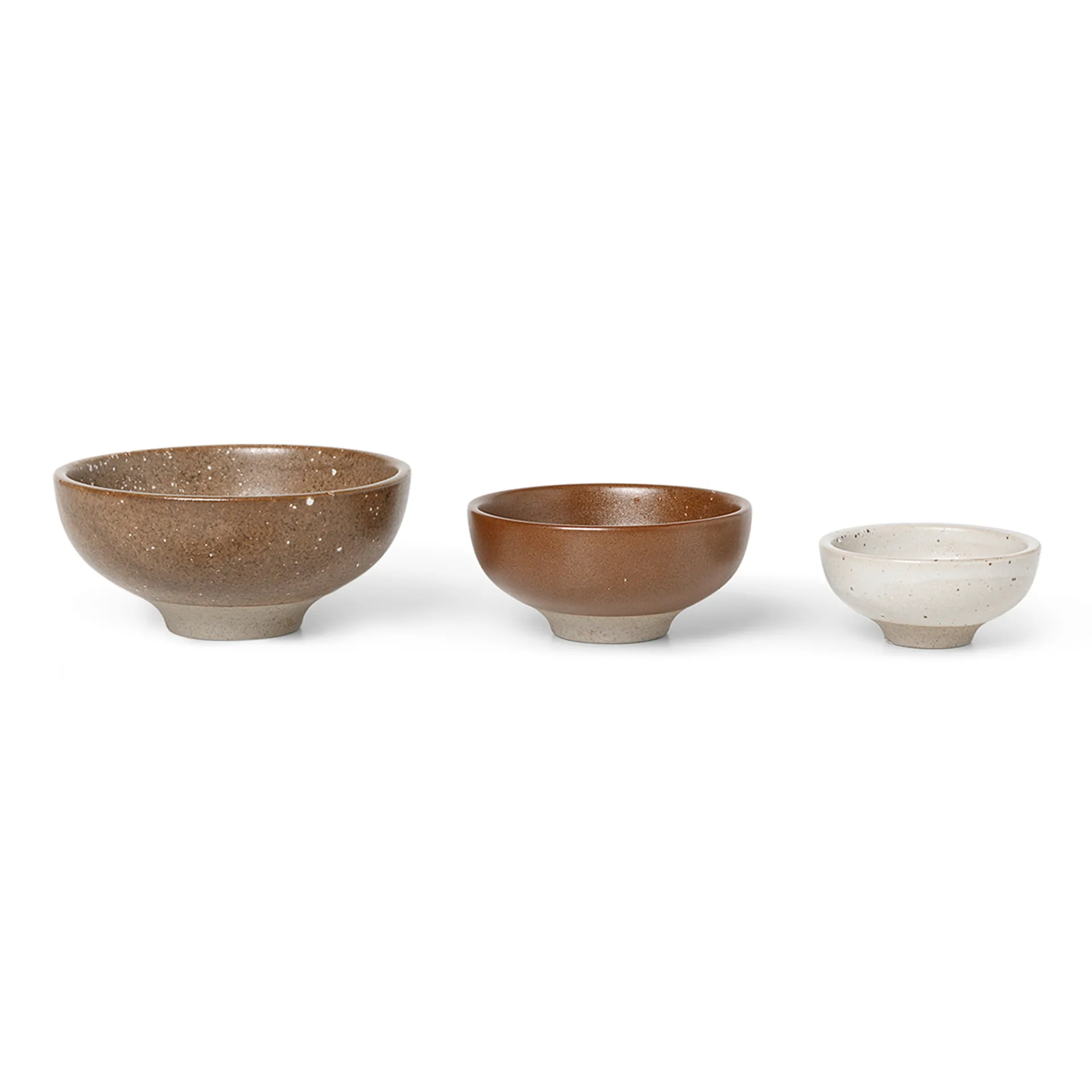 Petite kulhot 3-pack, Multi Ferm Living