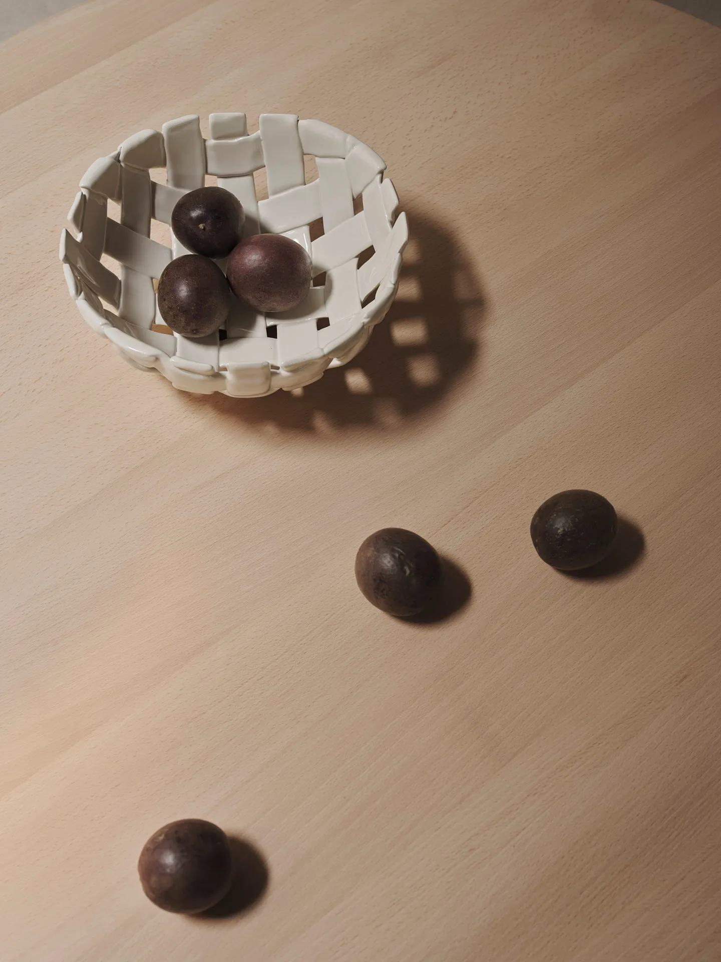 Plait kulho Ø24 cm, Off white Ferm Living