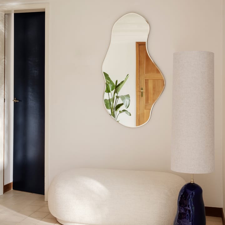 Pond peili, Dark chrome, xl Ferm Living