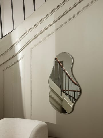 Pond peili large - Dark chrome - Ferm Living