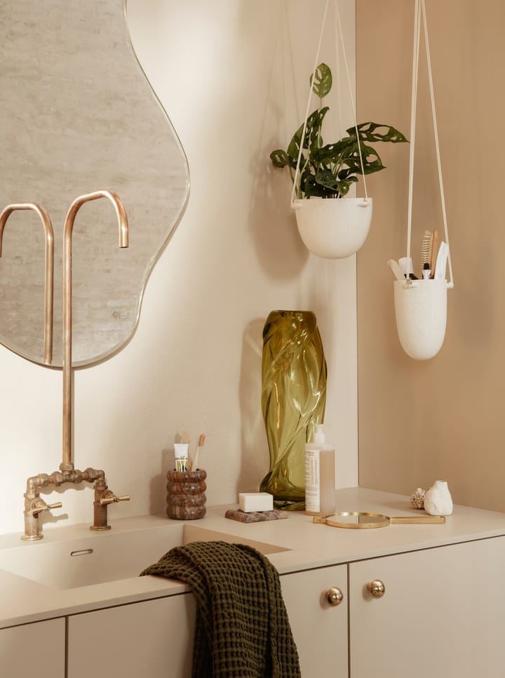 Pond peili large, Dark chrome Ferm Living