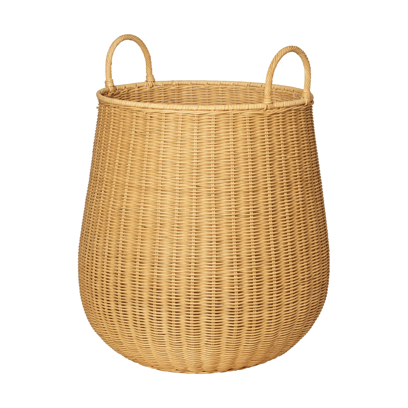 Ferm Living Punottu pyykkikori Medium, natural