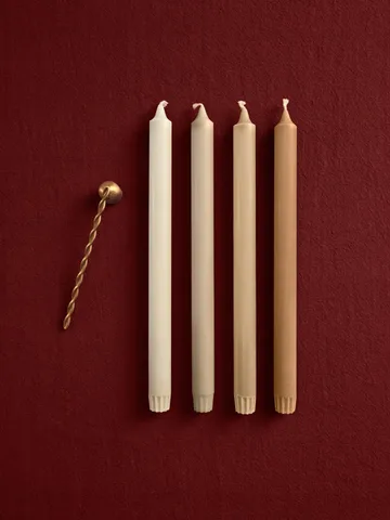 Pure candles 4 kpl - Faded - Ferm Living