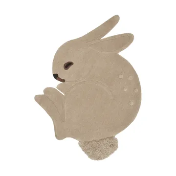 Rabbit tuftattu matto - Cashmere, 88x120 cm - Ferm Living