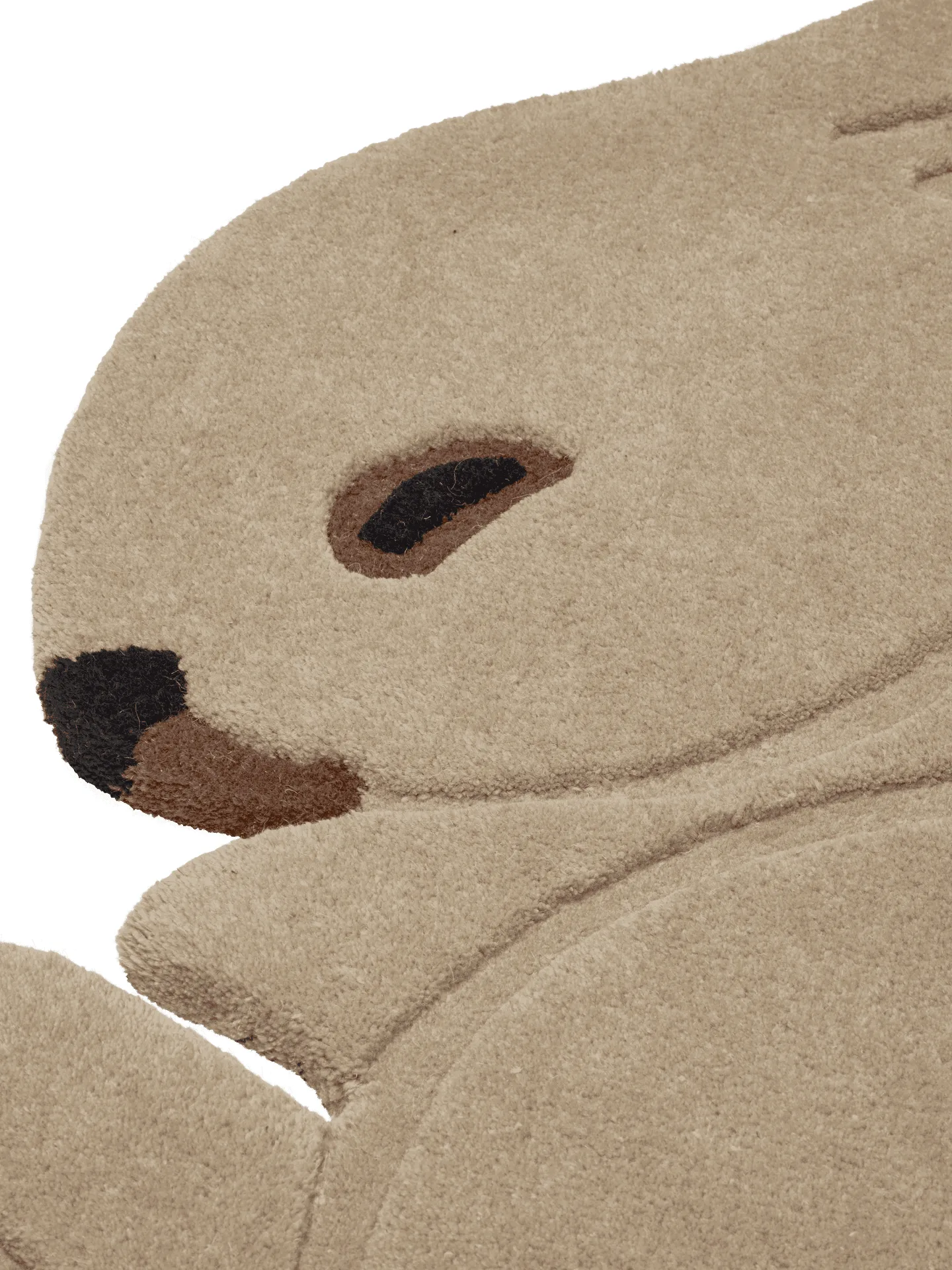 Rabbit tuftattu matto, Cashmere, 88x120 cm Ferm Living