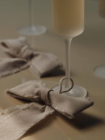 Ripple Champagne flutes samppanjalasit 15 cl 2-pack - Frosted - Ferm Living