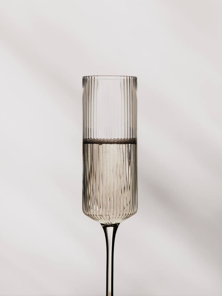 Ripple Champagne flutes samppanjalasit 15 cl 2-pack, Kirkas Ferm Living
