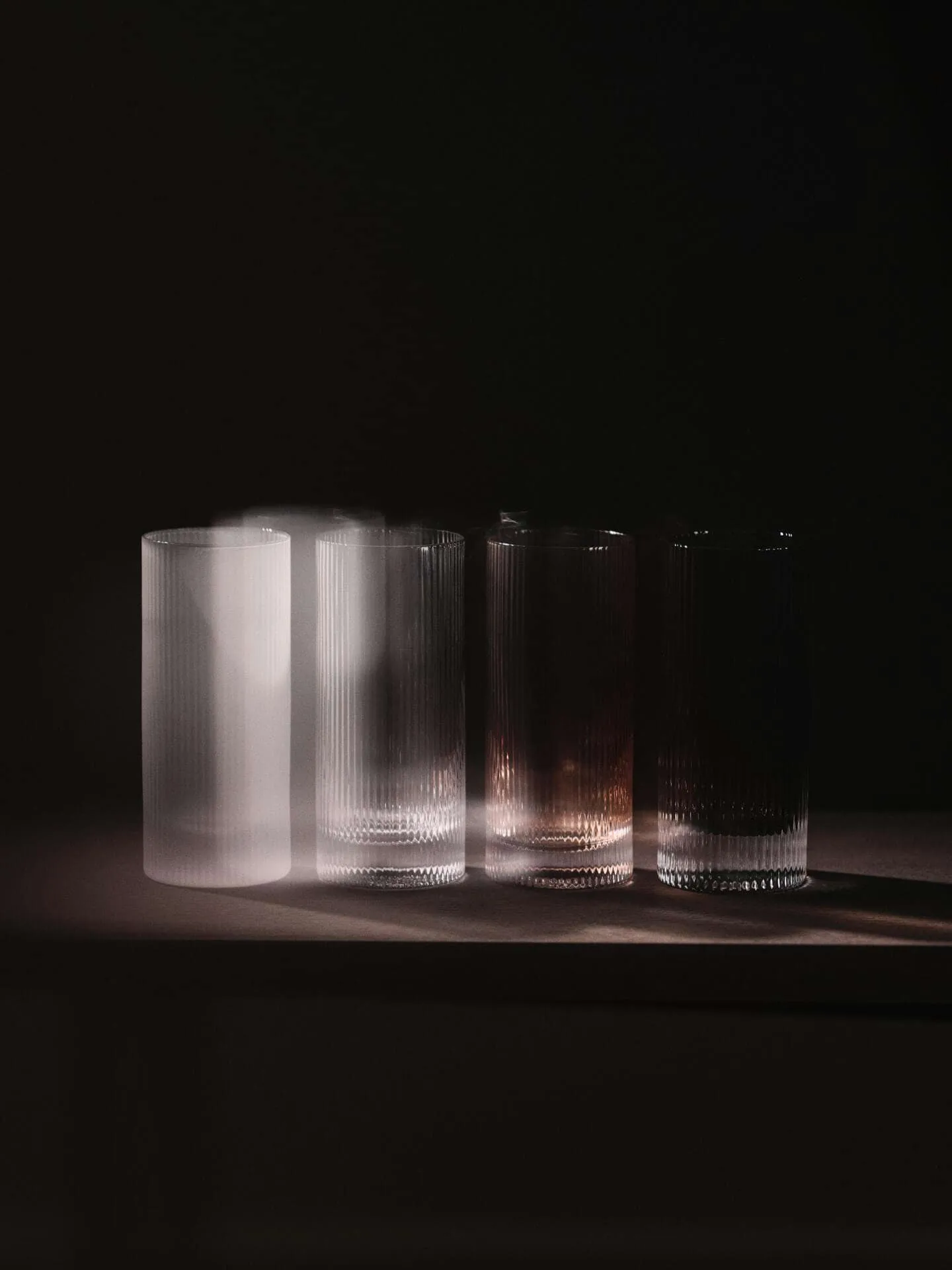 Ripple Highball-lasit 48 cl, 2-pack, Kirkas Ferm Living
