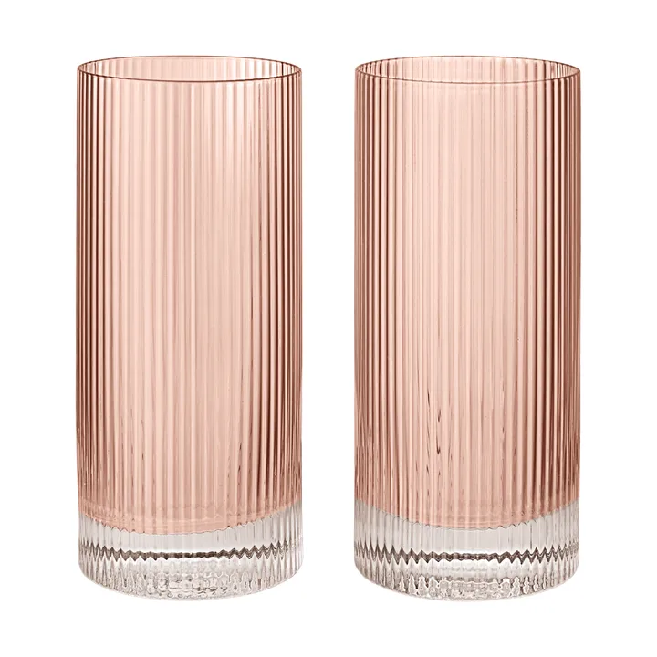 Ripple Highball-lasit 48 cl, 2-pack - Poskipuna - Ferm Living