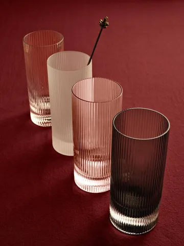 Ripple Highball-lasit 48 cl, 2-pack - Poskipuna - Ferm Living