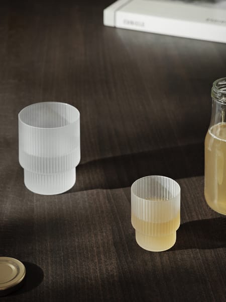 Ripple lasi 6 cl 4 kpl, Frosted Ferm Living