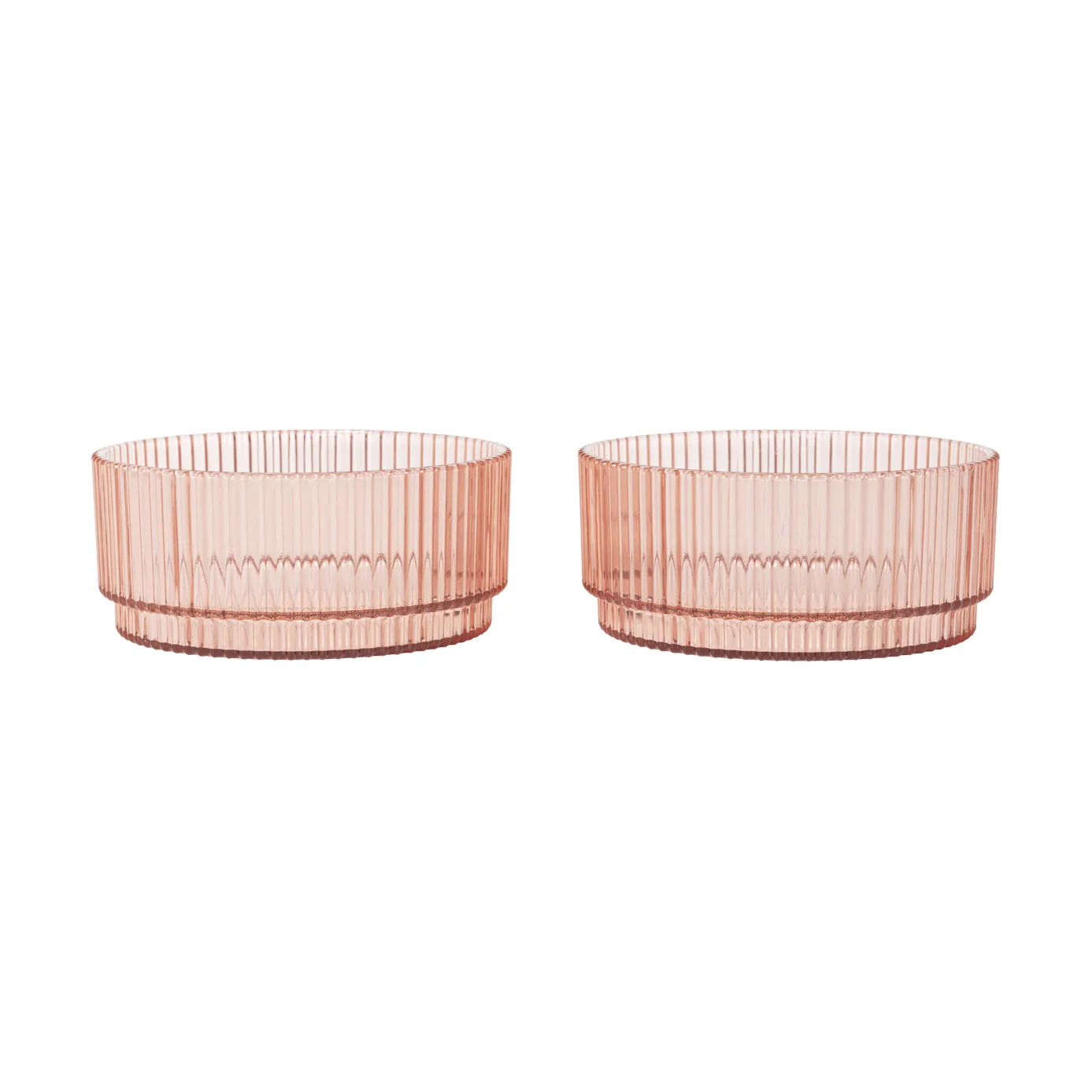 Ripple lasten kulho, Blush, 2 kpl Ferm Living